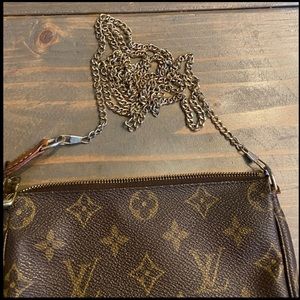 Authentic crossbody Louis Vuitton accessory bag